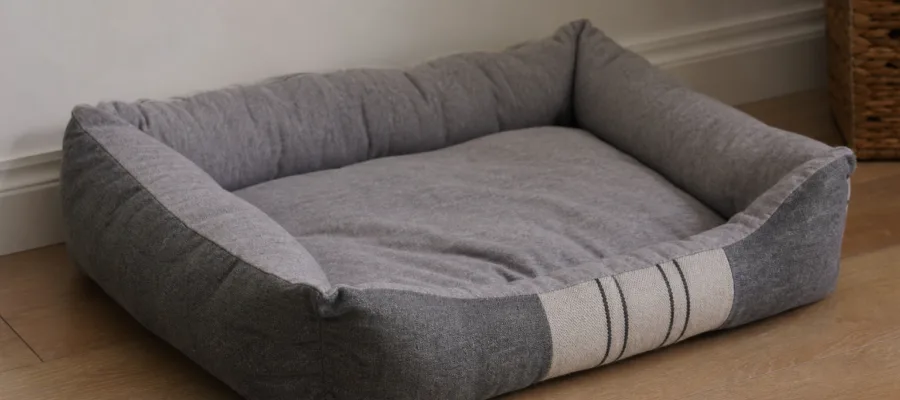 Alte Kissen recyceln fuer ein kostenguenstiges Hundebett
