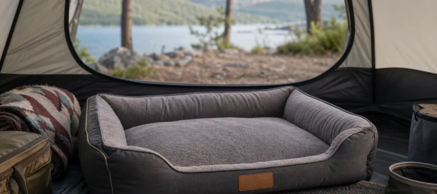 Camping- und Outdoor-Hundebett-Ideen: komfortabel im Zelt und auf dem Campingplatz