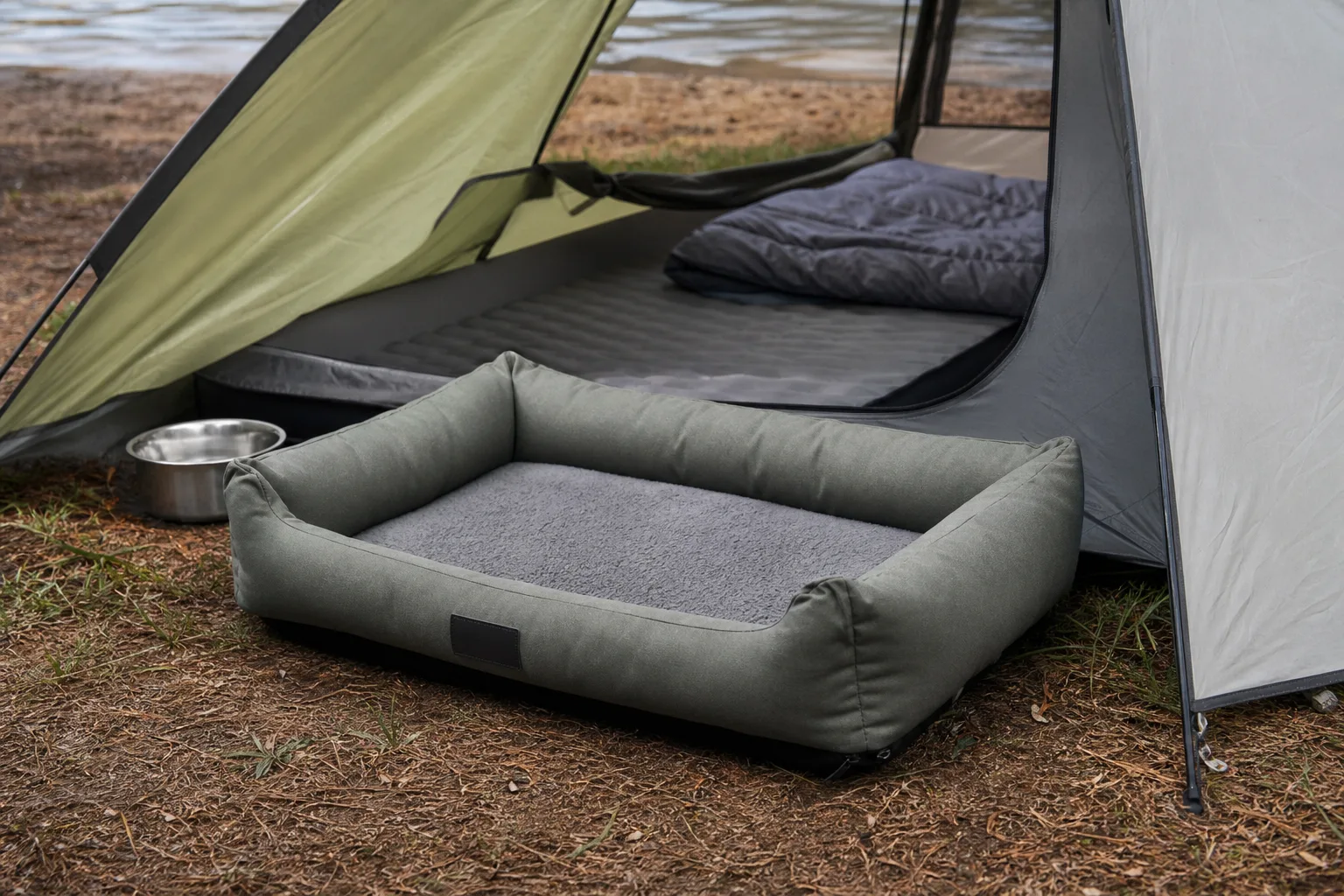 Unterwegs mit Hundebett: Reise-, Camping- und Outdoor-Ideen fuer Hunde