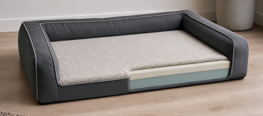 Orthopaedisches Hundebett: Nutzen, Aufbau und Auswahlkriterien
