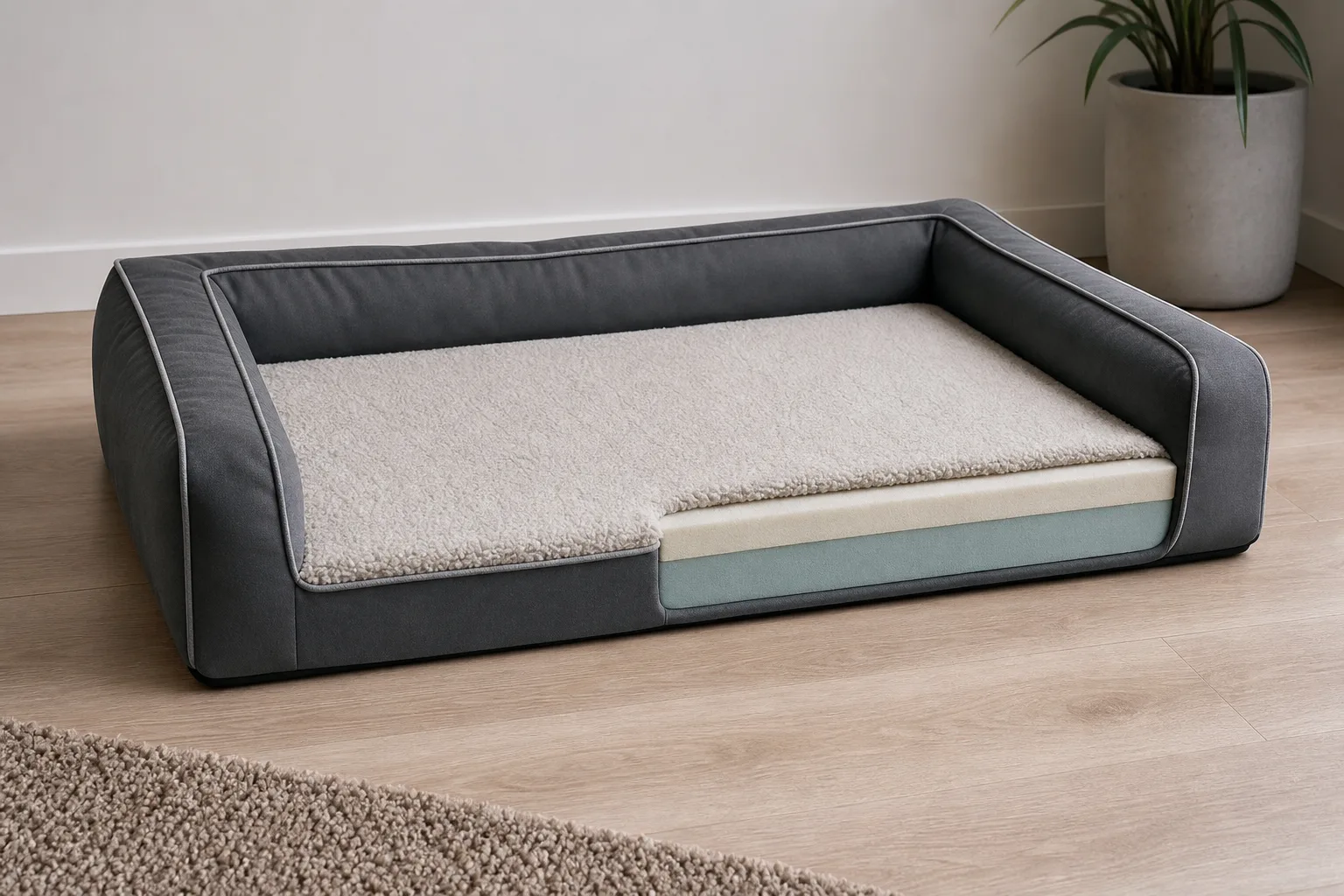 Orthopaedisches Hundebett: Nutzen, Aufbau und Auswahlkriterien