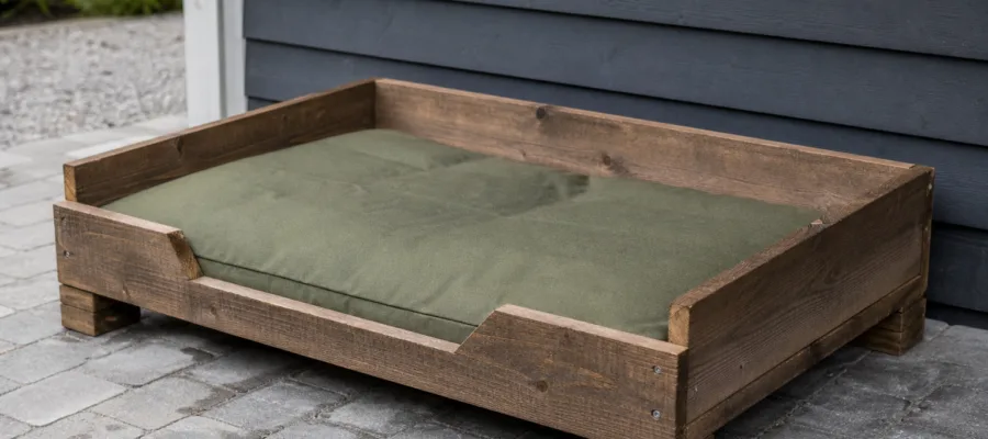 Outdoor Hundebett selber machen: Wetterfeste DIY-Modelle