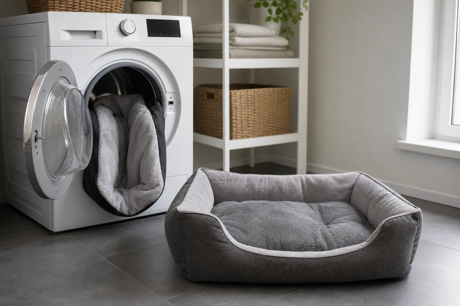 Wie Sie ein Hundebett richtig reinigen und pflegen